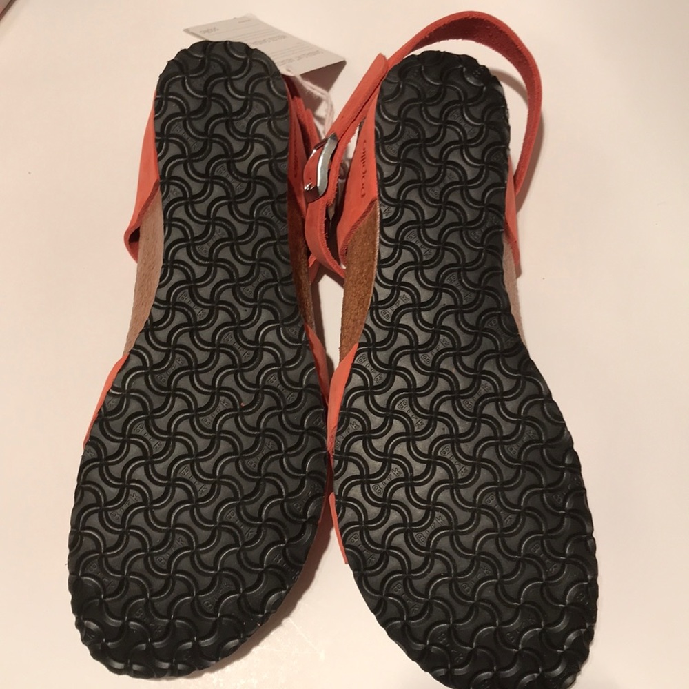NWT PAPILLIO BIRKENSTOCK LOLA CORAL SANDAL 10 41 - Picture 6 of 9